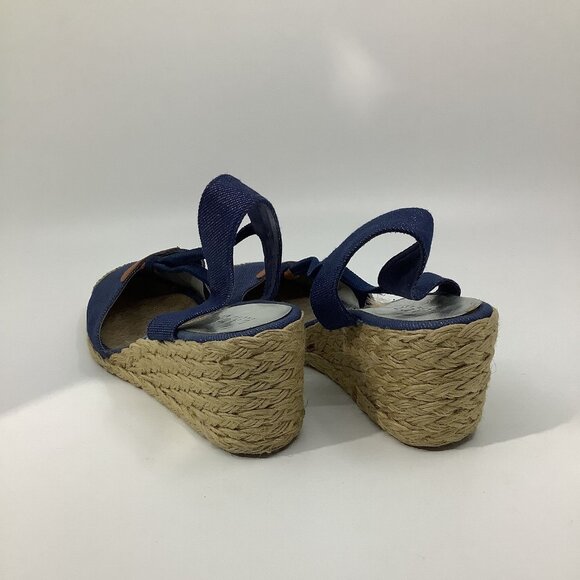 Ralph Lauren Espadrilles Wedge Platform Sandals - Picture 5 of 8